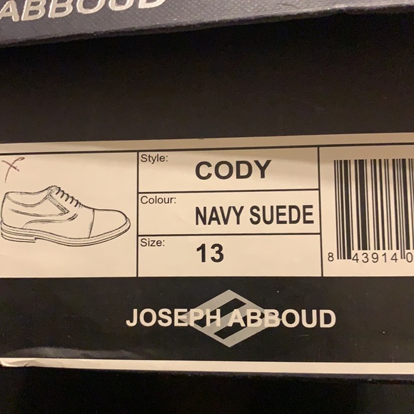 Joseph Abboud Men’s Oxford Shoes- size 13 - Picture 3 of 3